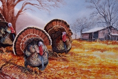 139 - Strutting In The Leaves SOLD